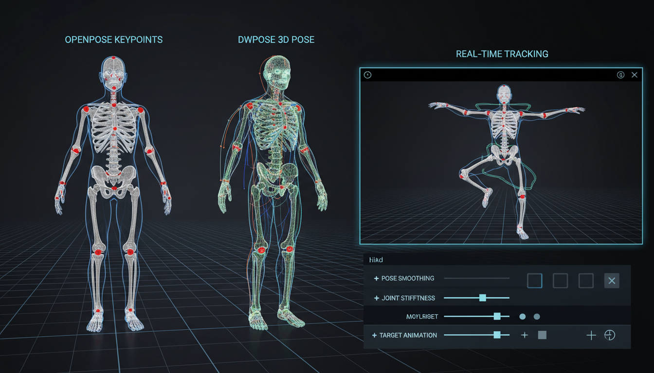 OpenPose DWPose AI character control visual