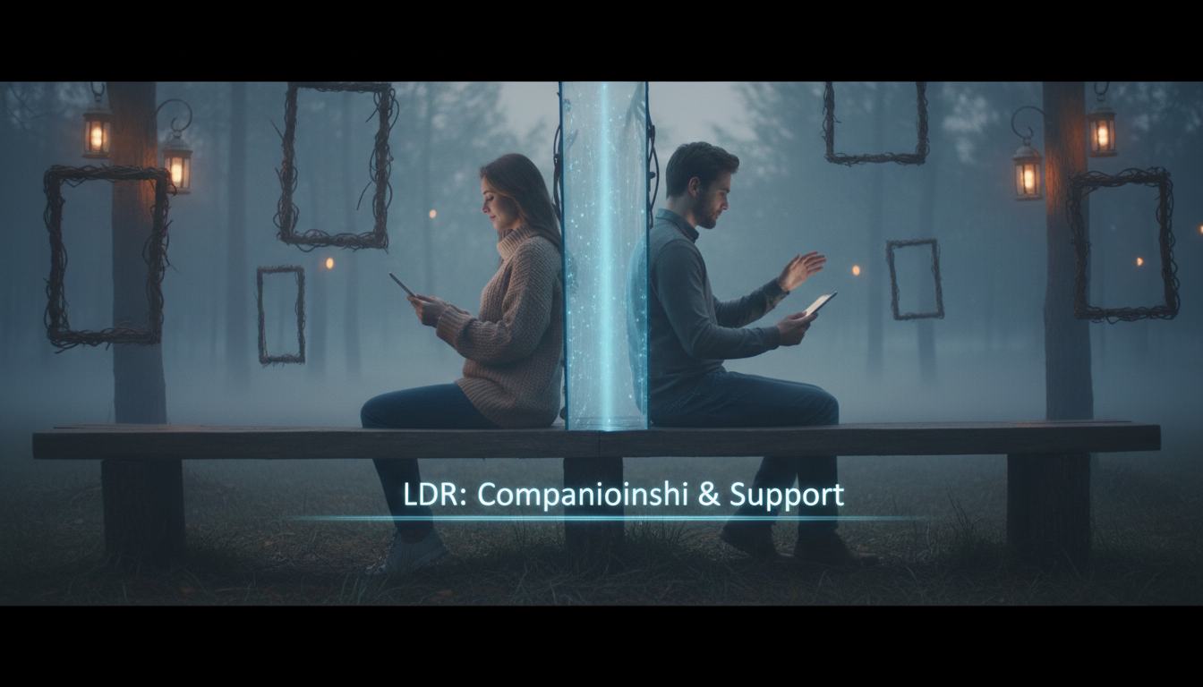 Conceito de companheirismo LDR apoio solidão