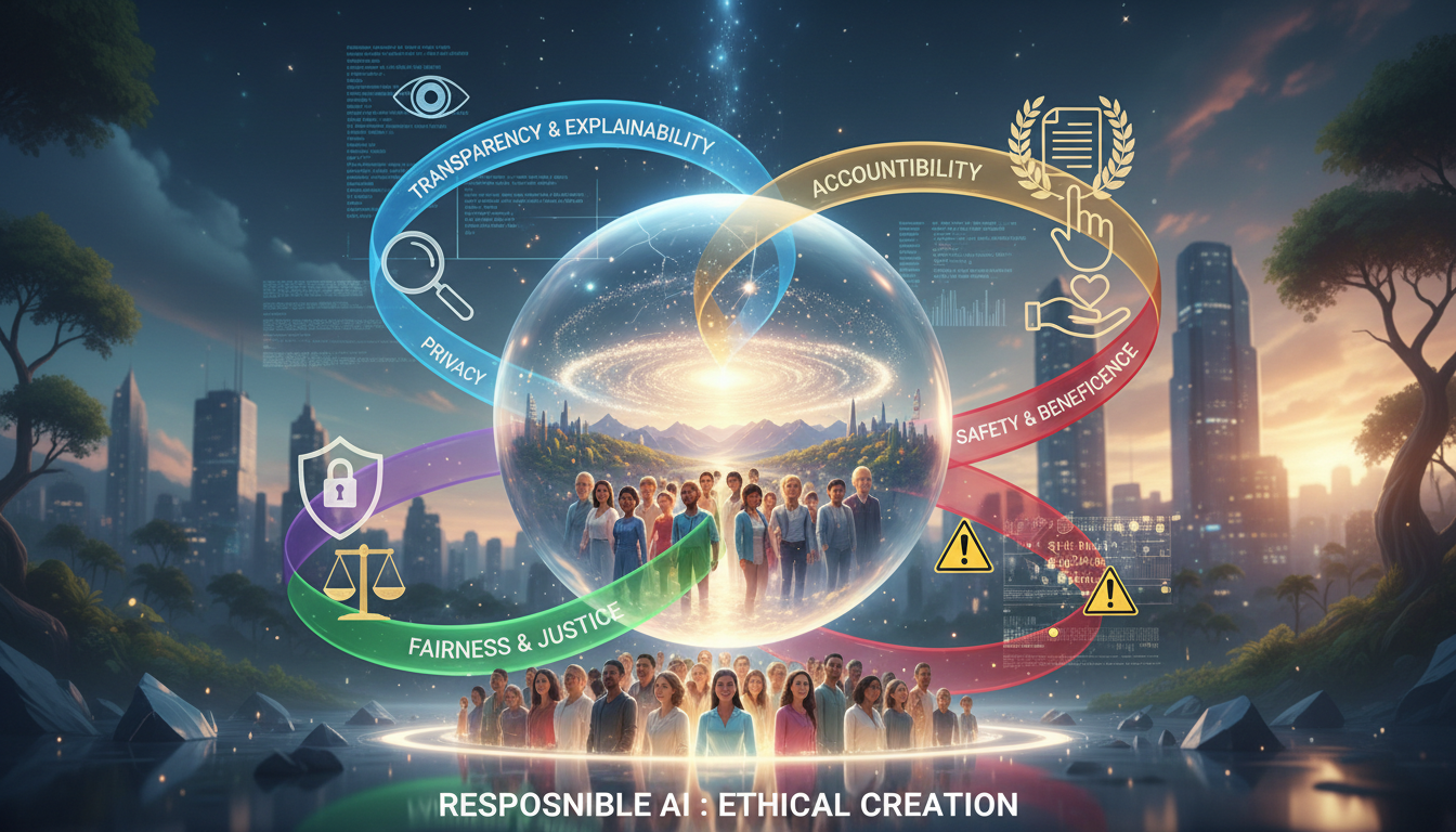 Responsible AI generation ethics