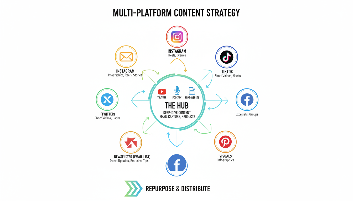 Multi-platform content strategy