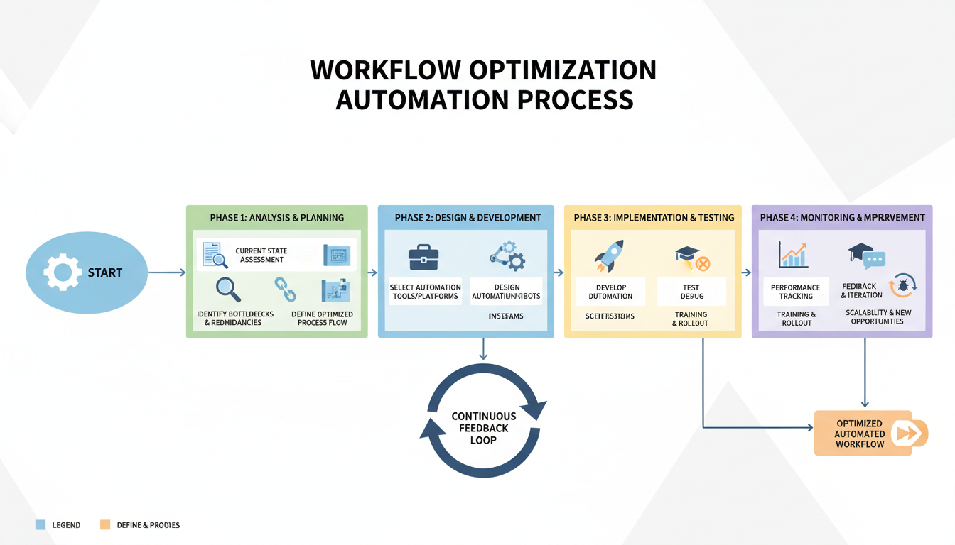 Workflow optimization automation