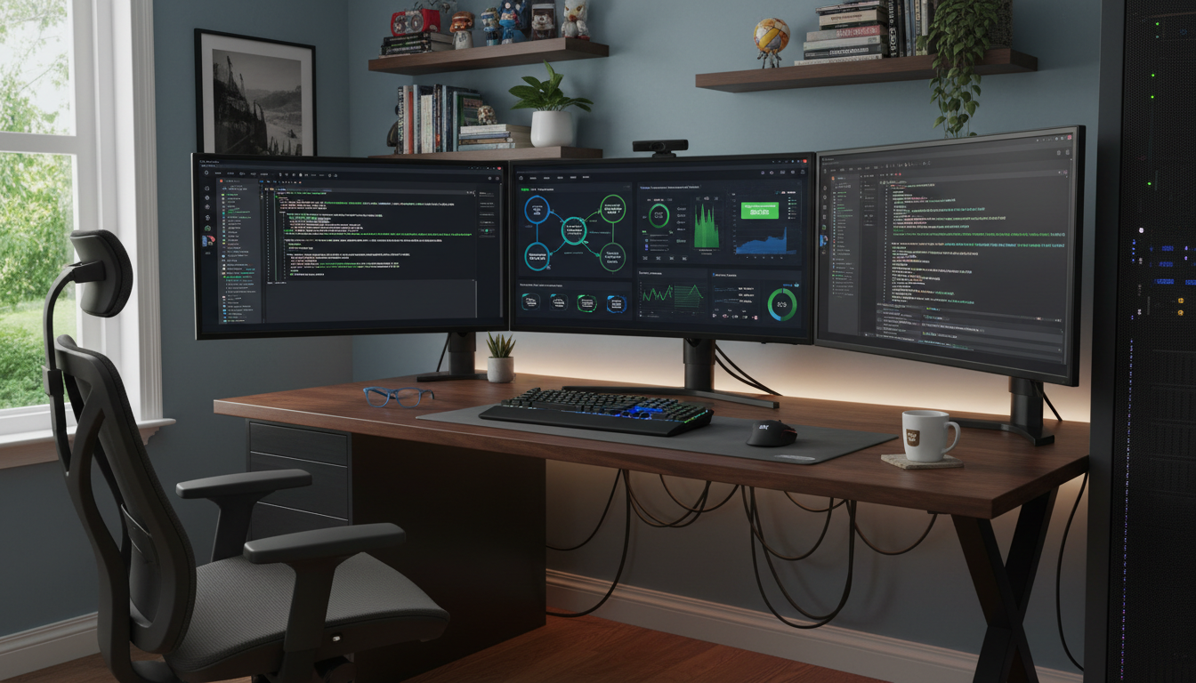 Solo developer tech stack and workflow automation
