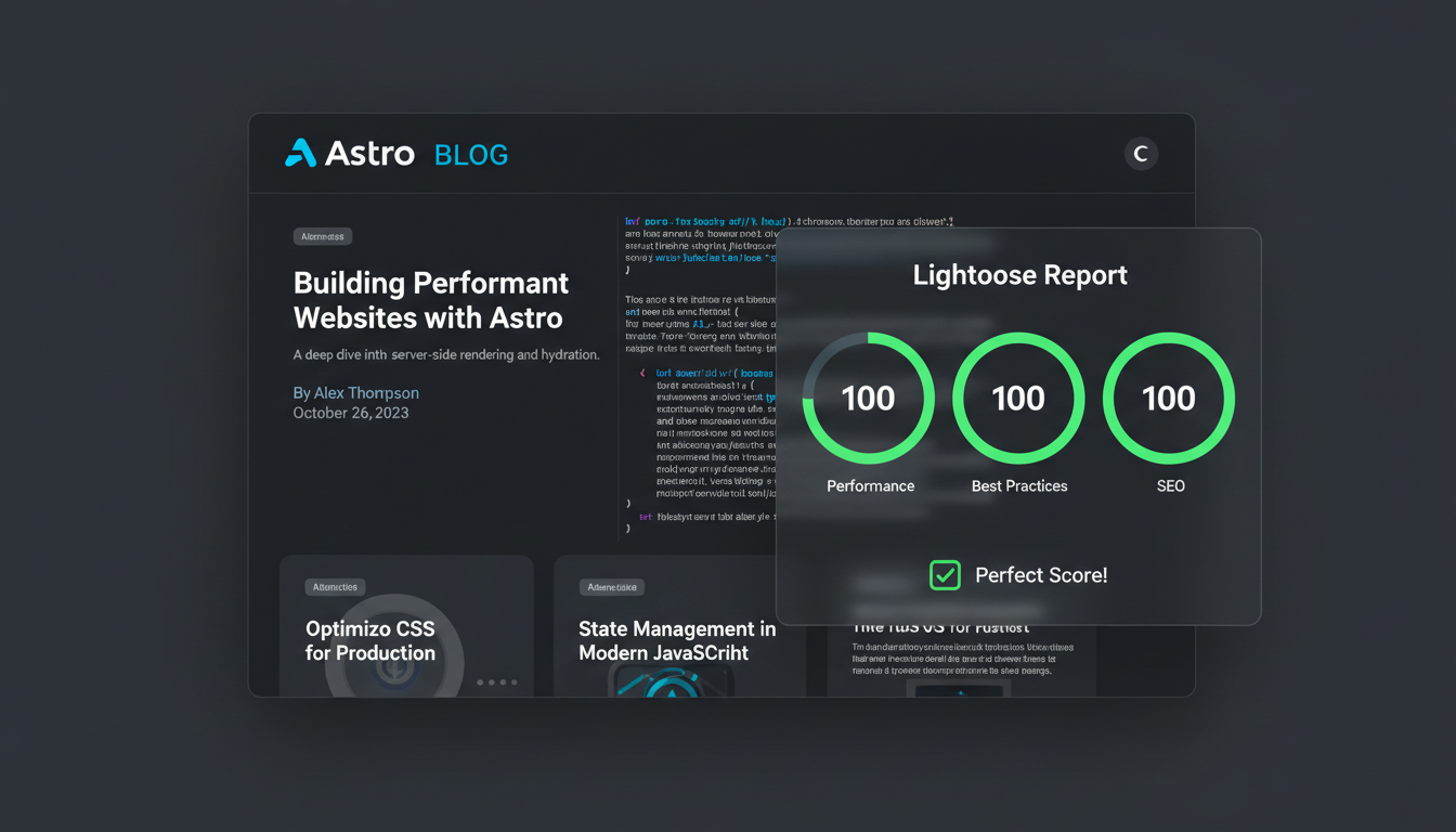 Astro blog template comparison for SEO optimization