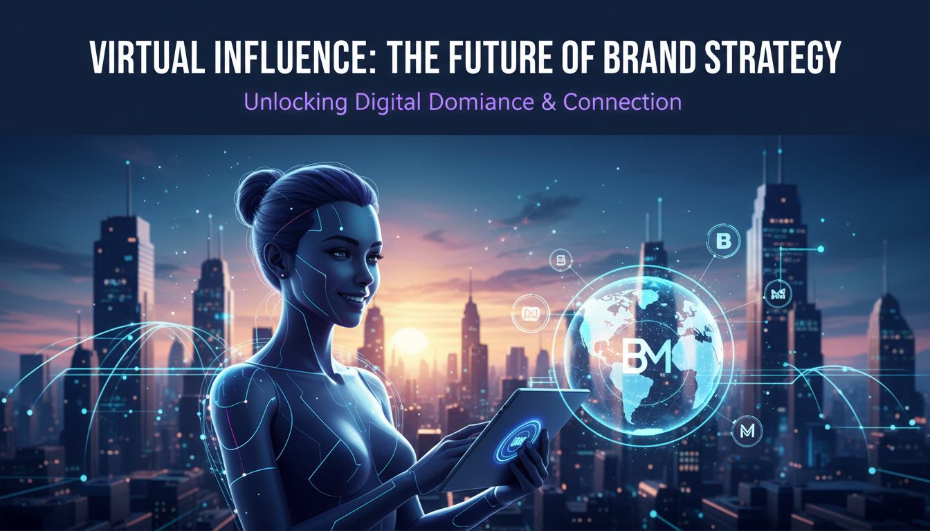 Virtual influencer marketing and brand strategy