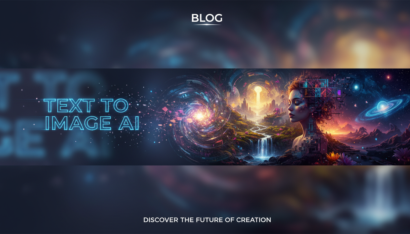 Text prompt transforming into a stunning AI-generated visual artwork