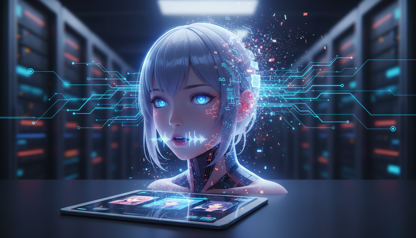 Illustration for What About Anime Talking Head Content?