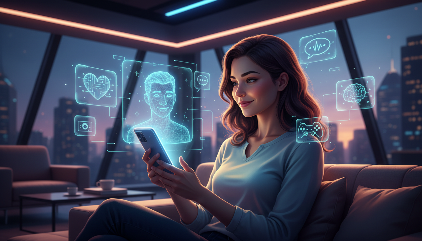Illustration for Tips for Getting the Best Experience with AI Boyfriend Apps