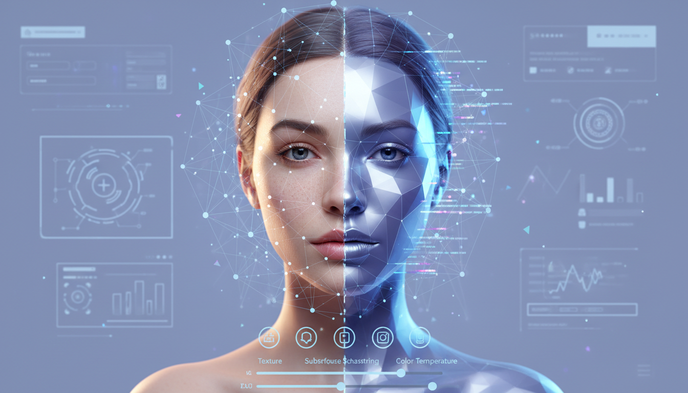 Illustration for What Settings Create the Most Realistic Skin and Lighting?