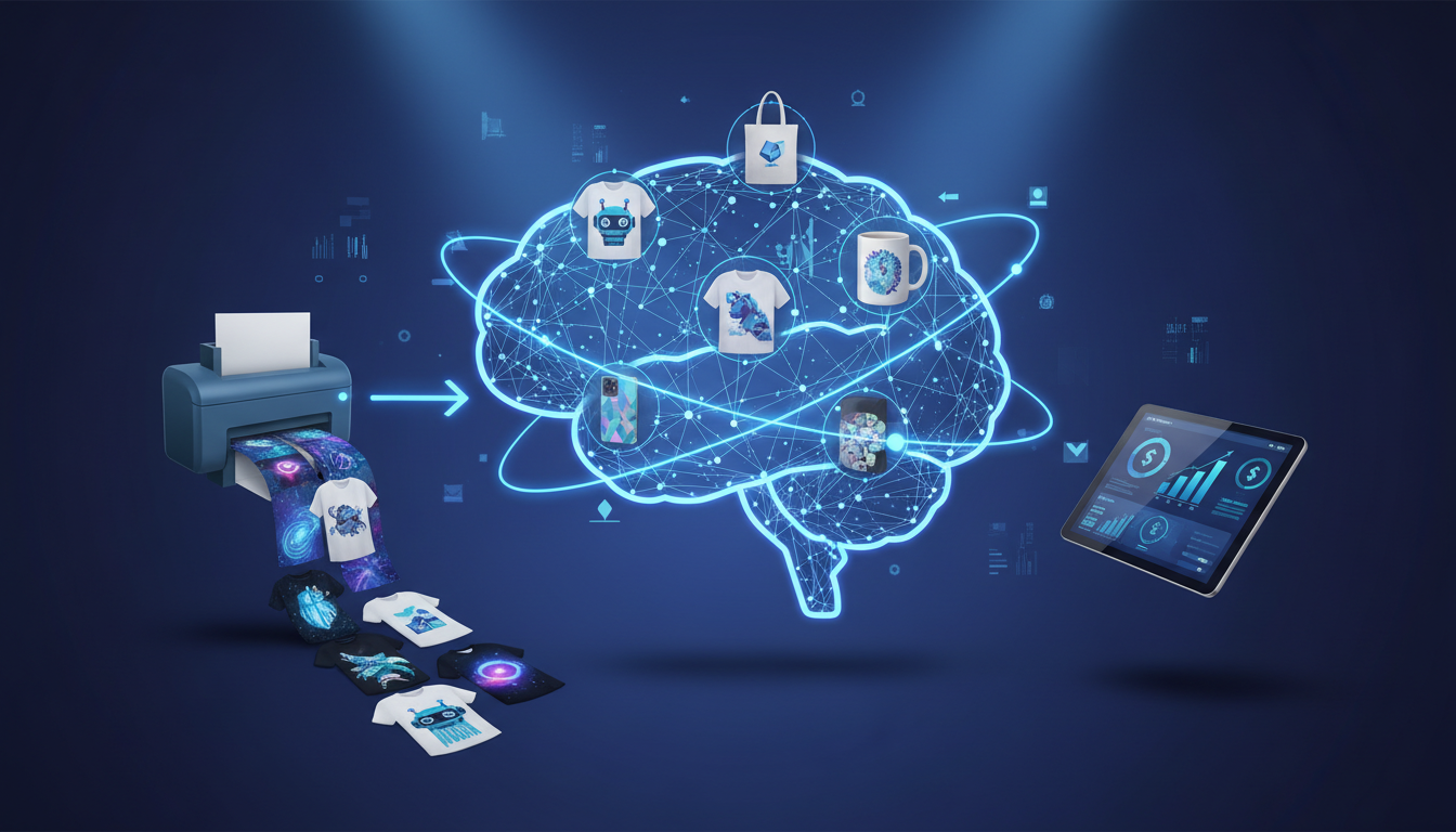 Illustration for What Niches Actually Work for AI Print-on-Demand in 2026?