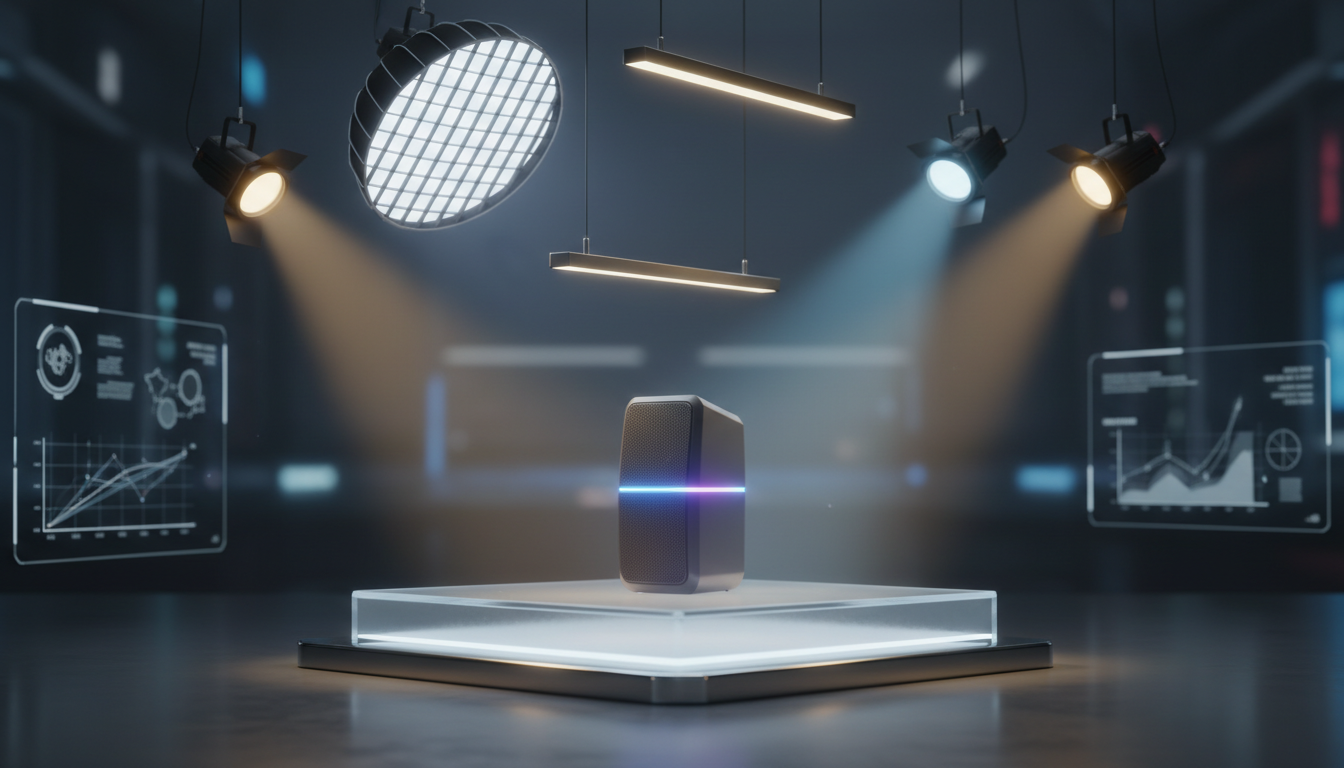 Illustration for What Lighting Techniques Actually Work in AI Product Photography?