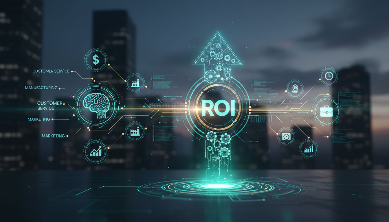 Illustration for What Are the Best AI Automation Use Cases for Real Business ROI?