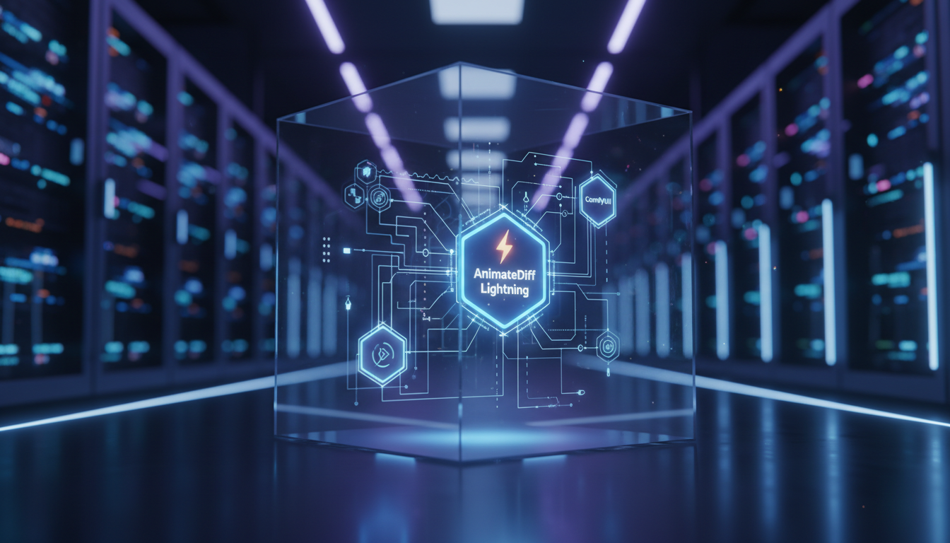 Illustration for Setting Up AnimateDiff Lightning in ComfyUI