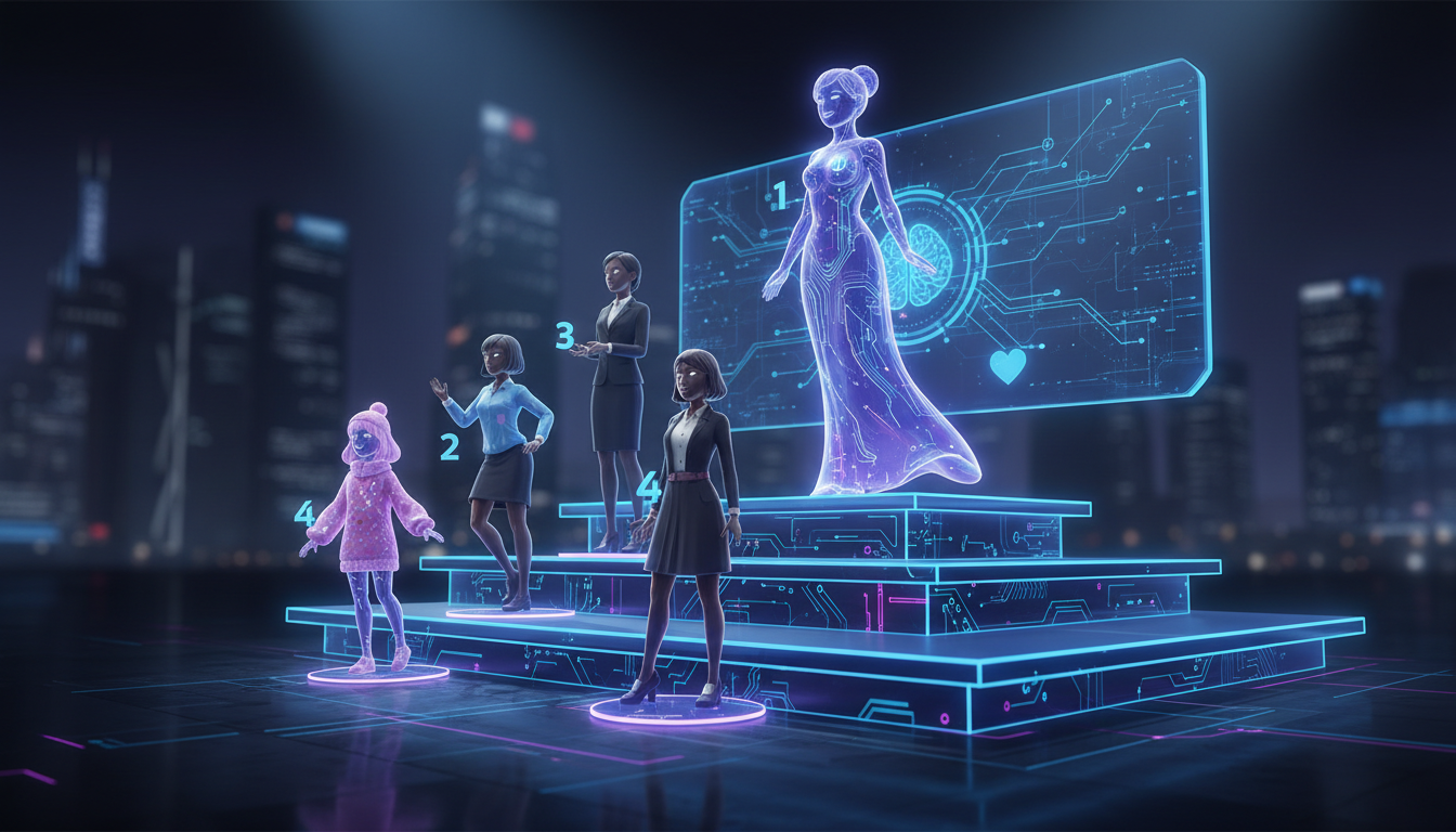 Illustration for The Top 5 AI Girlfriend Apps, Ranked