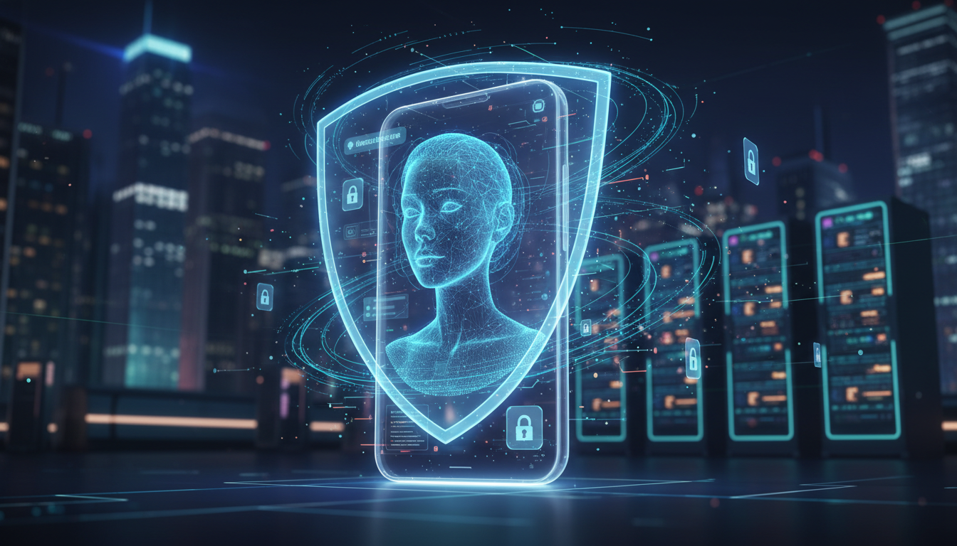 Illustration for How Do AI Girlfriend Apps Handle Privacy and Your Data?