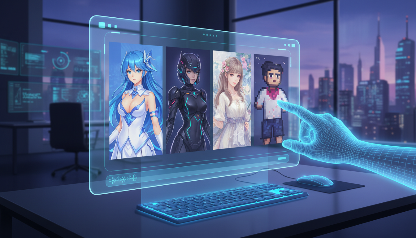 Illustration for How Do You Pick the Right Art Style for Your Character?