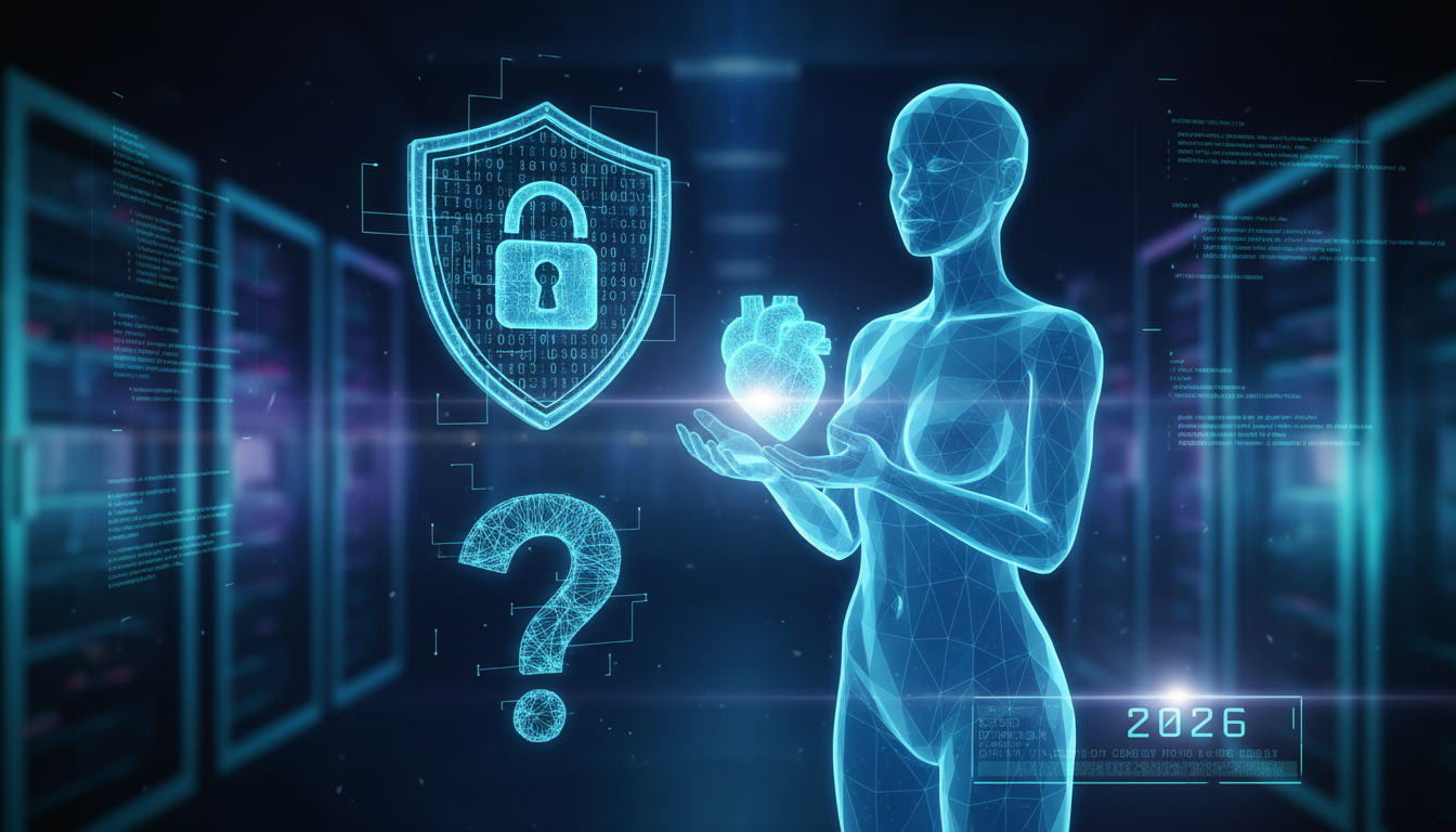 Illustration for What About Privacy and Safety with Free AI Chatbots?