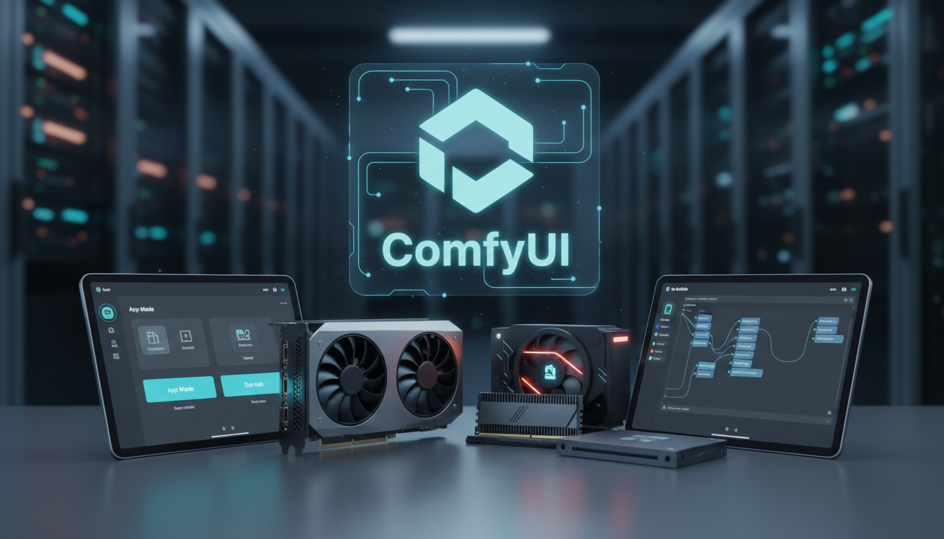Illustration for What Hardware Do You Need for ComfyUI Apps?