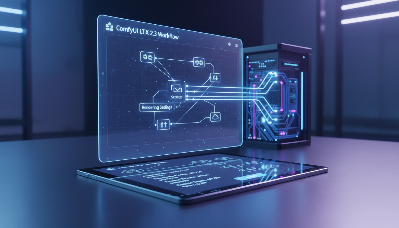 Illustration for Rendering Settings and Export Options