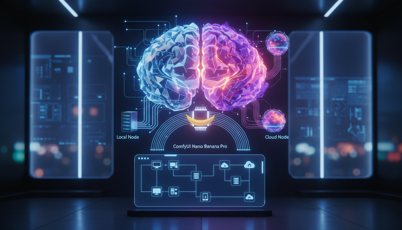 Illustration for How Do You Build Hybrid Workflows That Combine Local and Cloud Nodes?