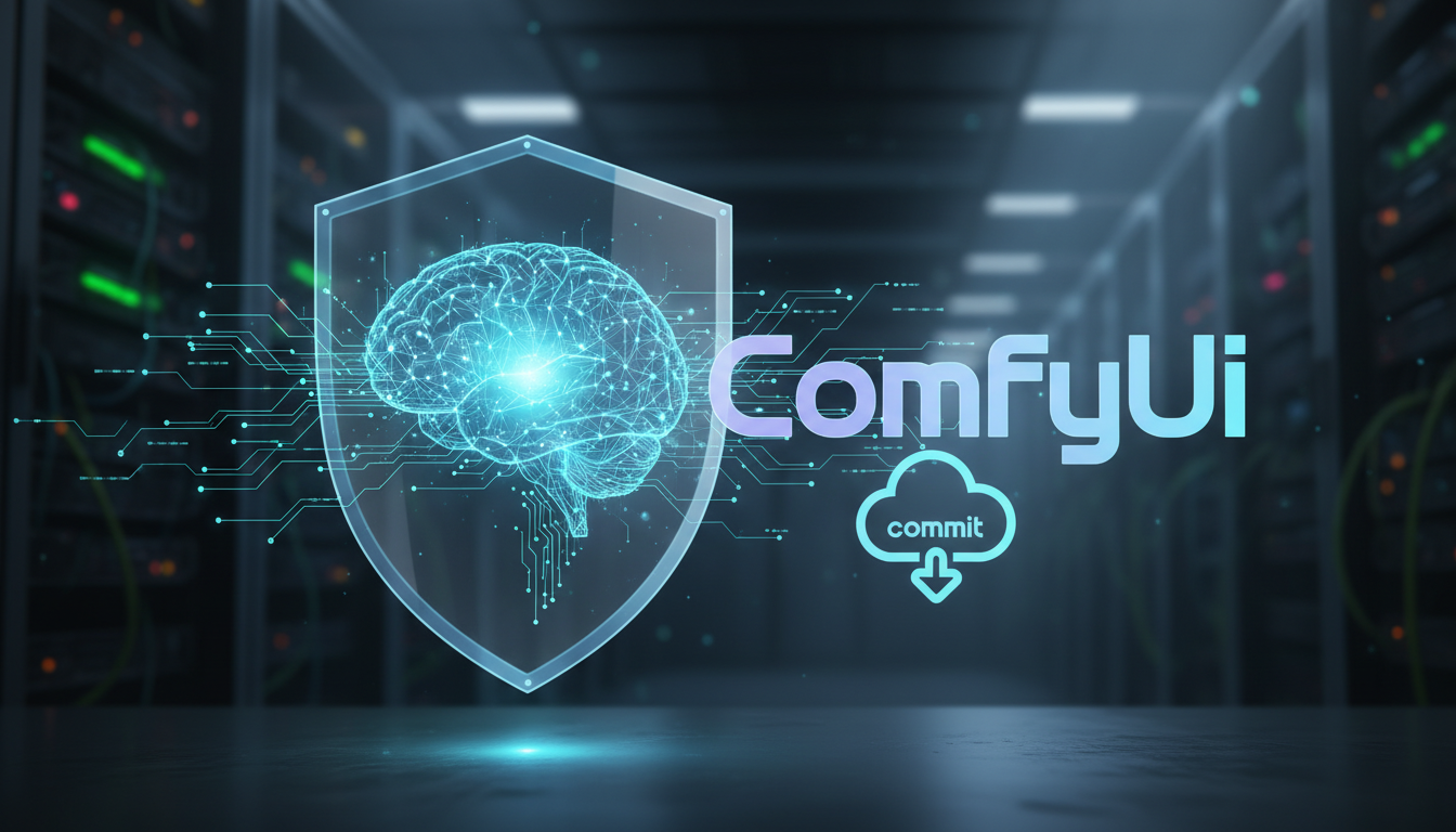 Illustration for Save ComfyUI commit