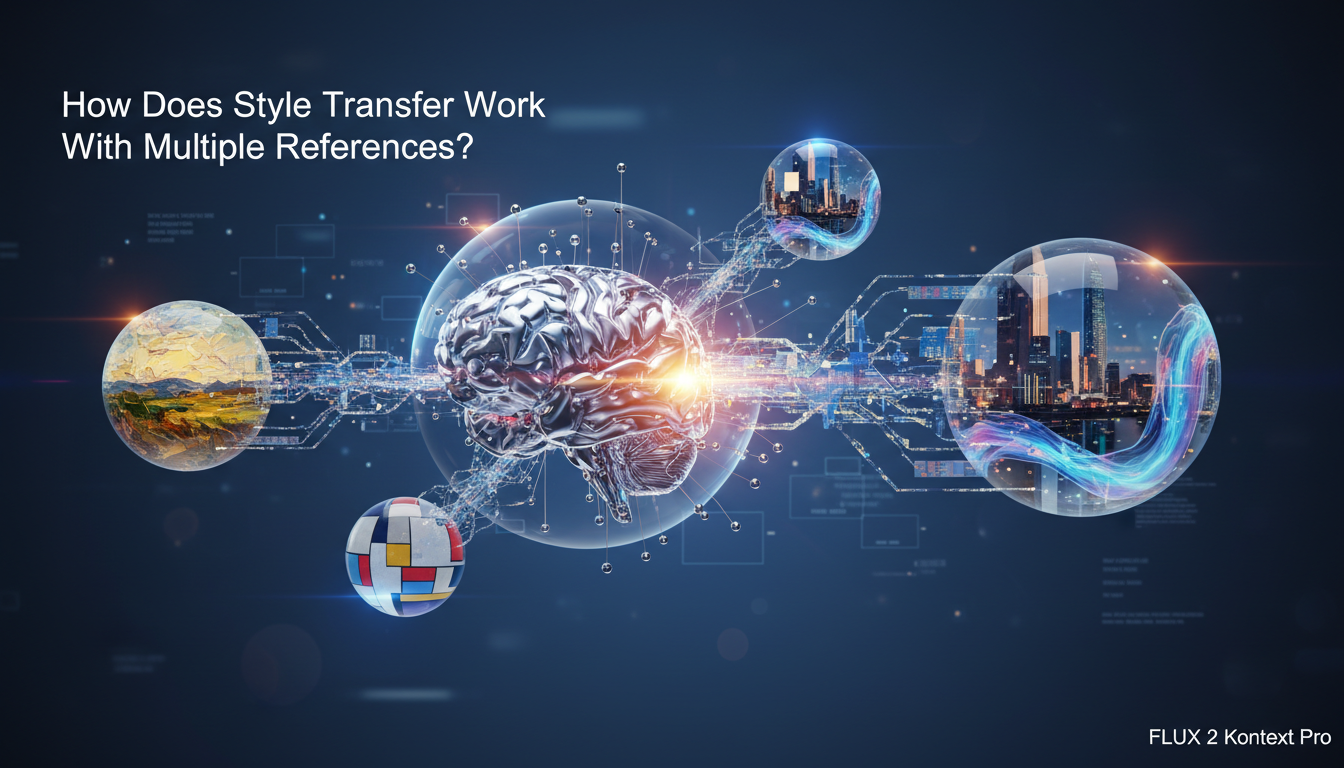 Illustration for How Does Style Transfer Work With Multiple References?