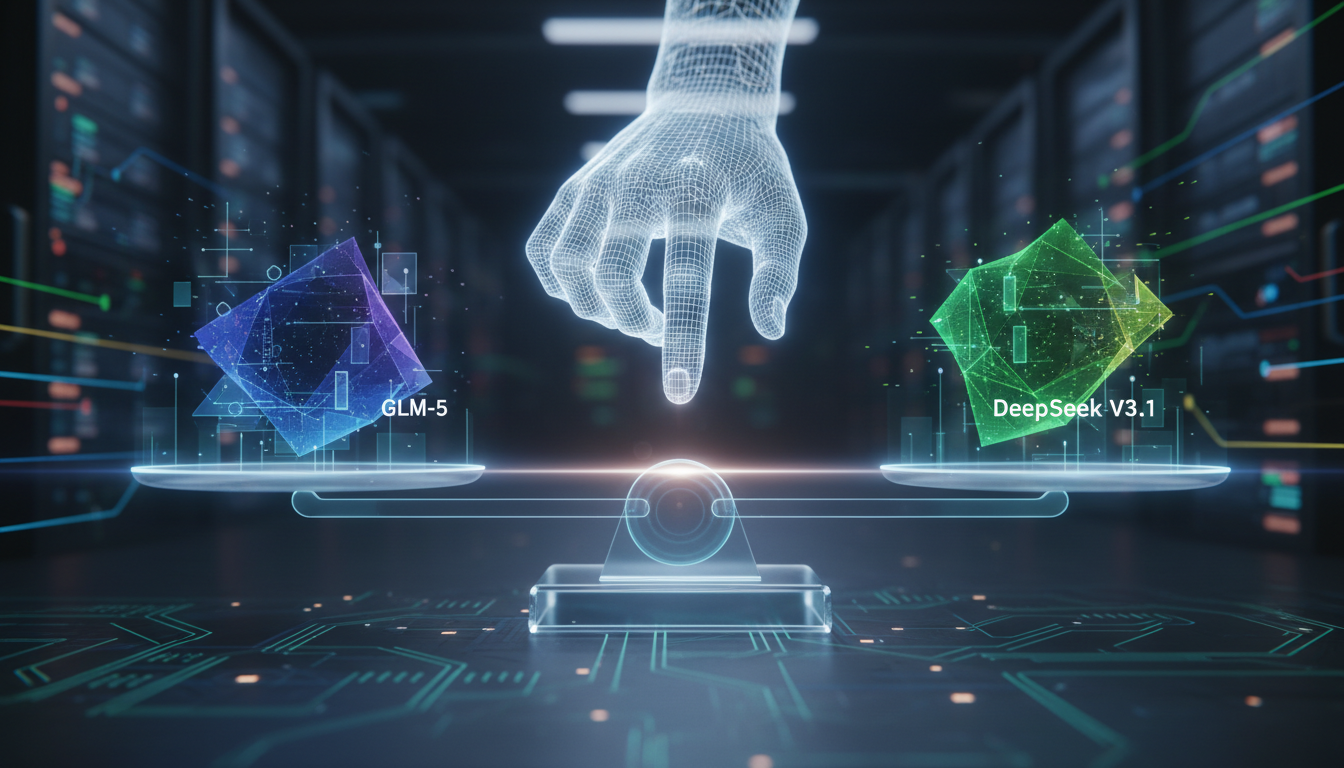 Illustration for How to Choose Between GLM-5 and DeepSeek V3.1