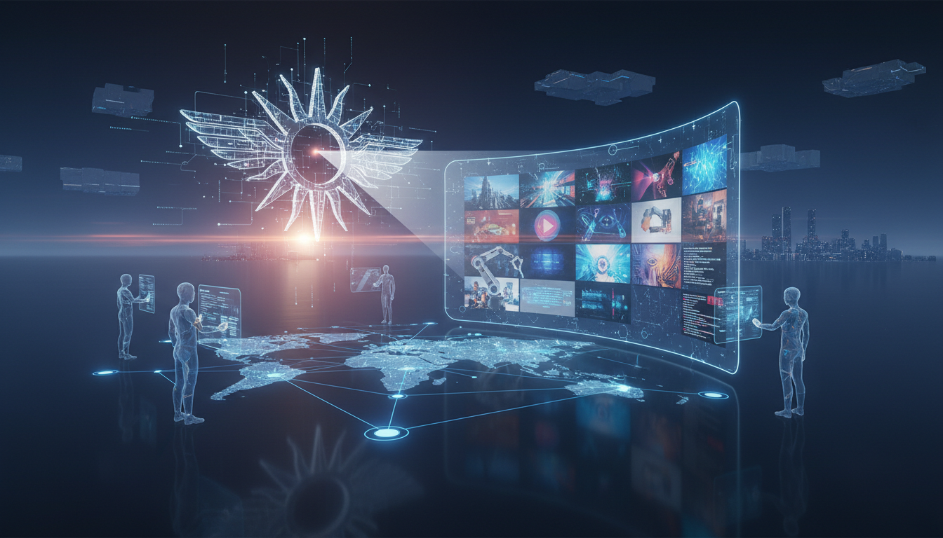 Illustration for The Bigger Picture for Open Source AI Video