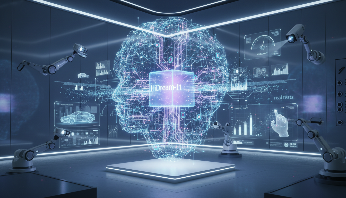 Illustration for How Does HiDream-I1 Actually Perform in Real Tests?