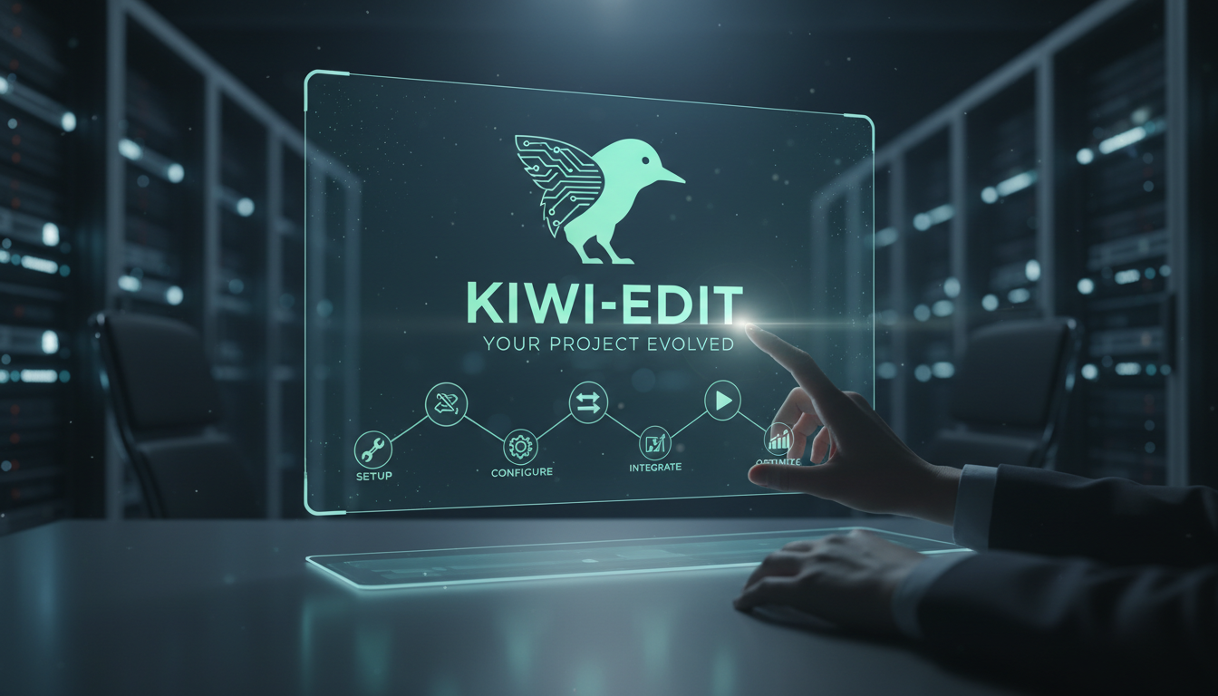 Illustration for How Do You Set Up and Run Kiwi-Edit?