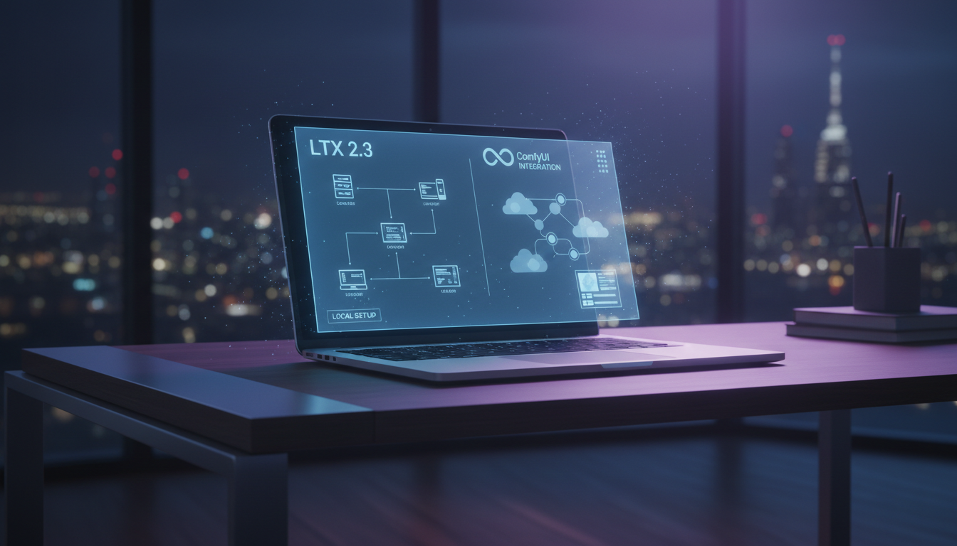 Illustration for How to Set Up LTX 2.3 Locally and Through ComfyUI