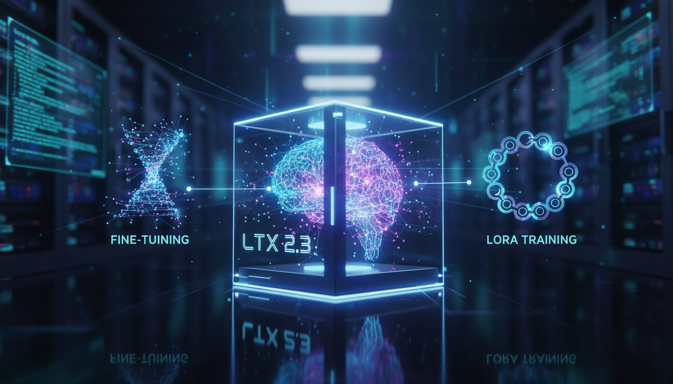 Illustration for What About Fine-Tuning and LoRA Training on LTX 2.3?