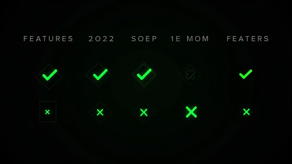 Feature comparison across Fanvue, OnlyFans, Fansly, Patreon