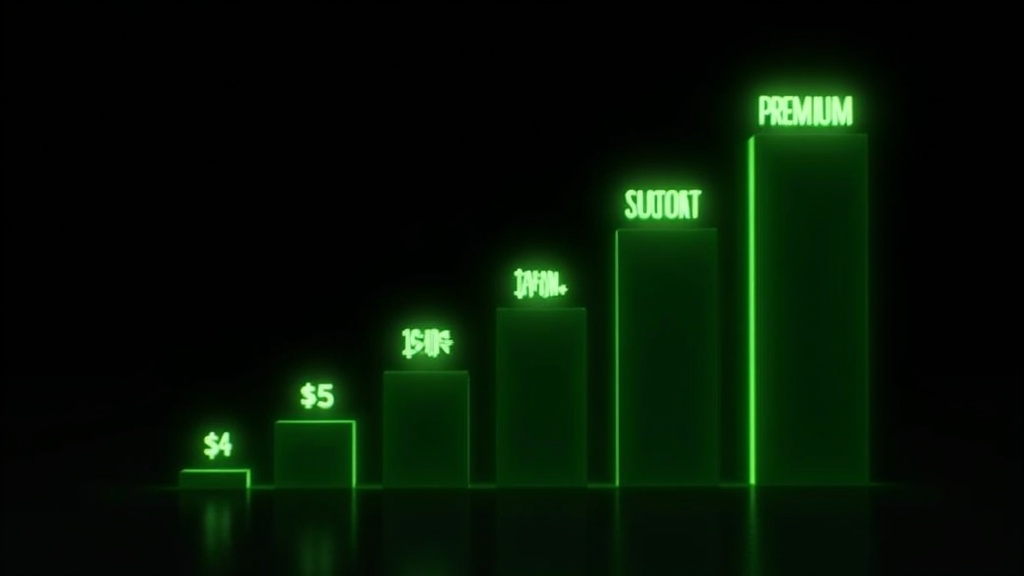 PPV pricing ladder from $5 teaser to $50+ premium