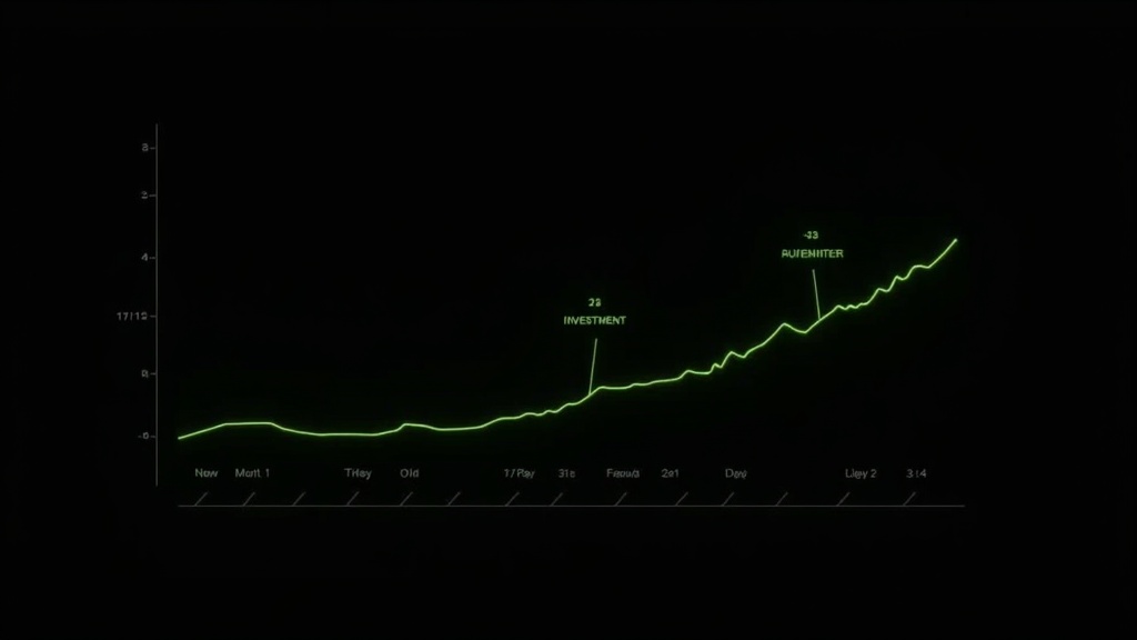 ROI timeline showing breakeven at month 3-4