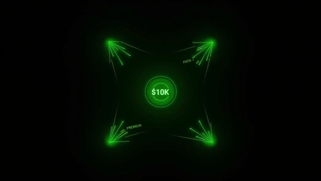 Three paths to $10K: high-volume, premium, and hybrid approach