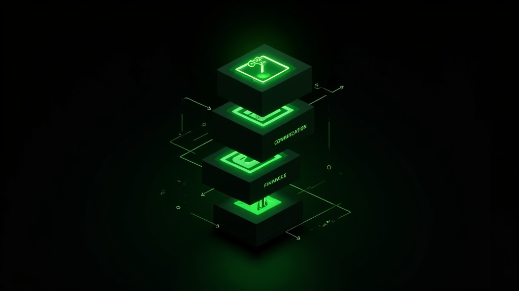 Tool stack: generation, management, communication, finance, ops